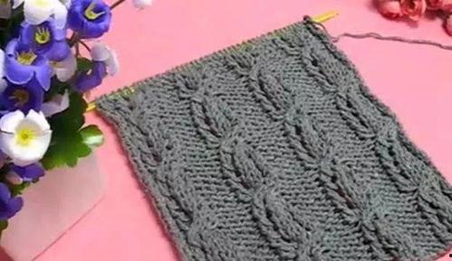 成人针织头花怎么织视频,轻松学会织成人针织头花