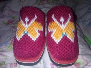 成人毛线鞋拖鞋视频