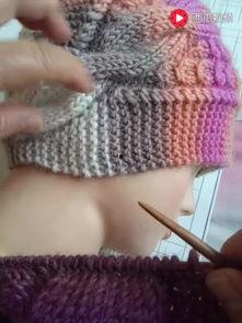 男士成人帽子针织教程视频,轻松掌握时尚保暖帽款