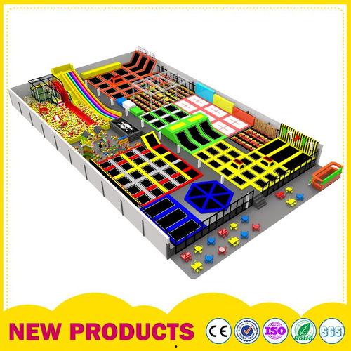 淘气堡成人蹦床视频,欢乐无限，释放压力的空中乐园  第2张